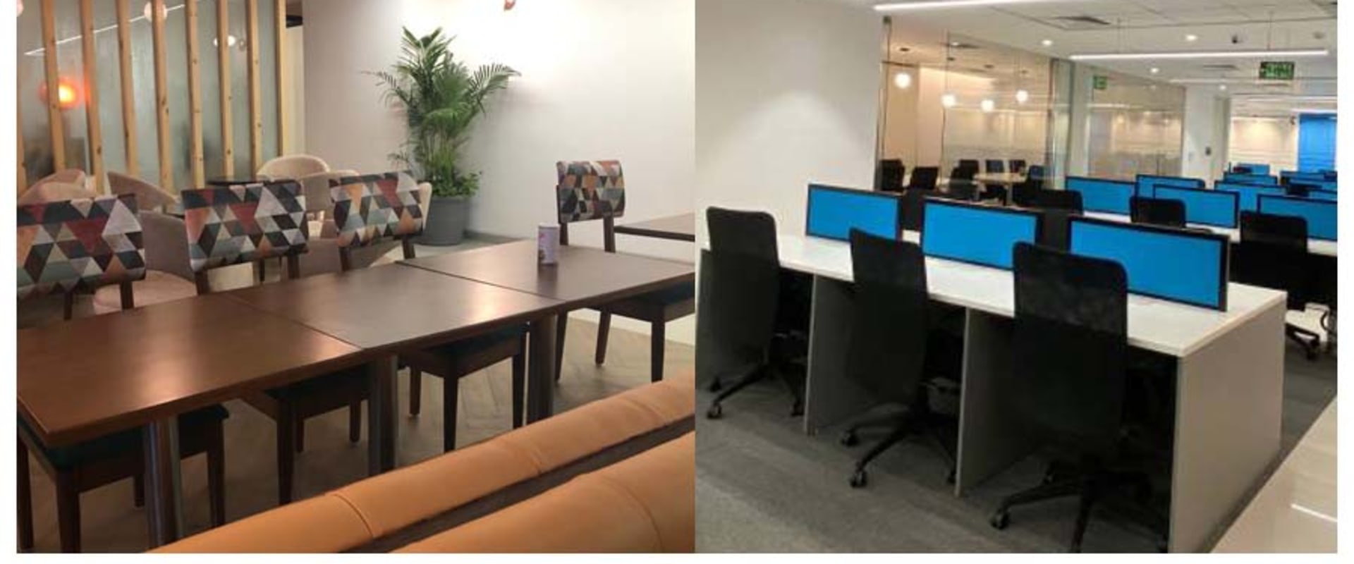 What is the difference between coworking and managed office?